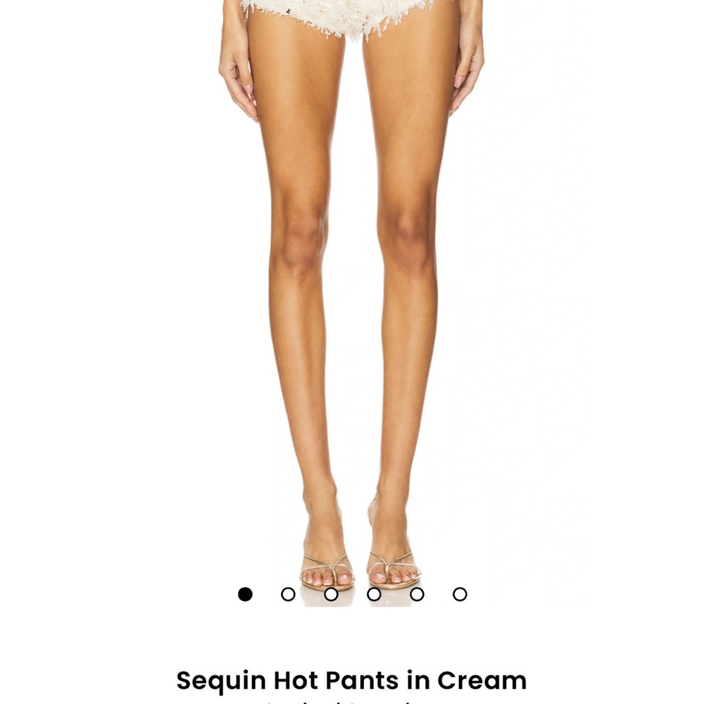 Jaded London Hot pants with feathers and sequins, NWT, size 14
